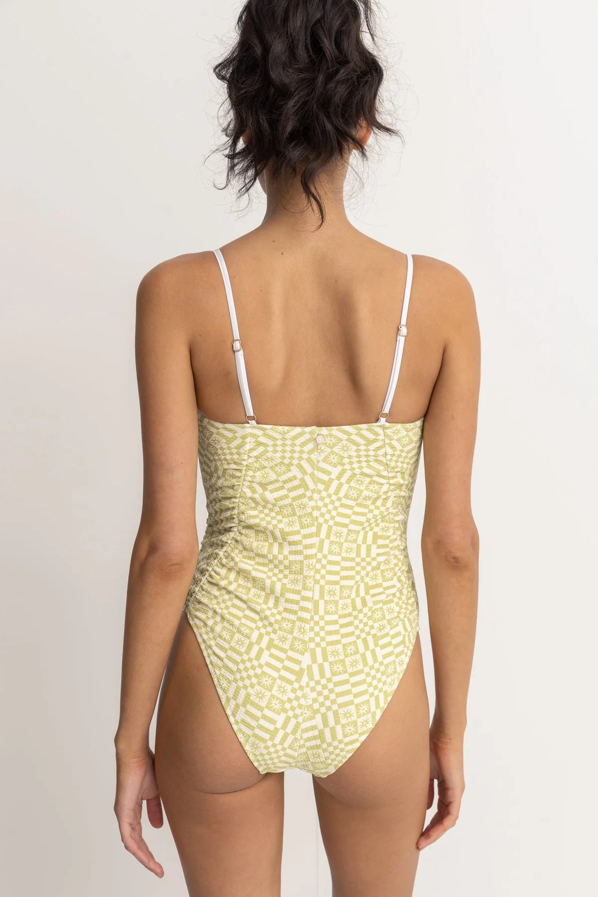 Horizon Scrunched Side One Piece Palm | Collective Request 
