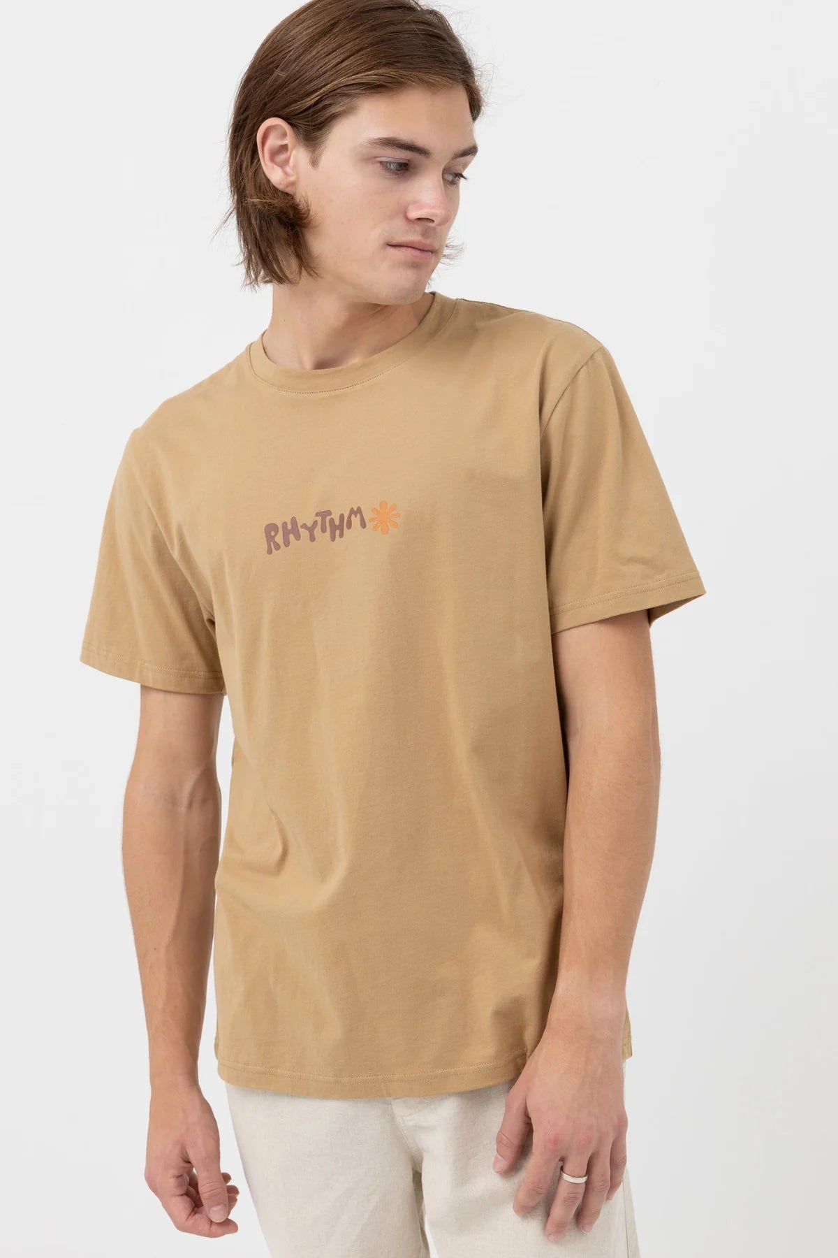 Rhythm Scrawl Ss T Shirt Incense | Men Collective