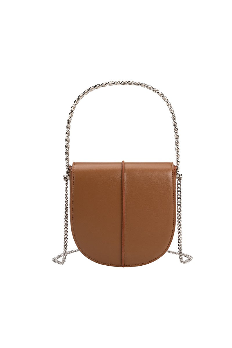 Brie Tan Small Recycled Vegan Leather Bag