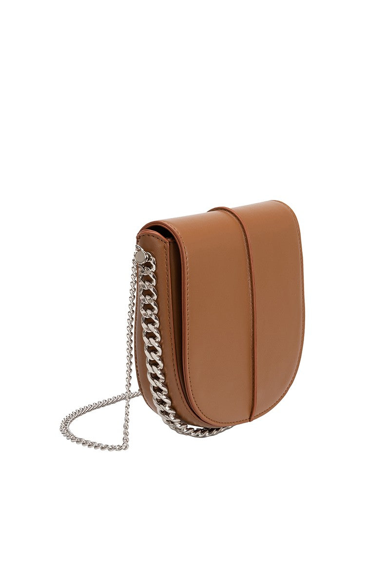 Brie Tan Small Recycled Vegan Leather Bag