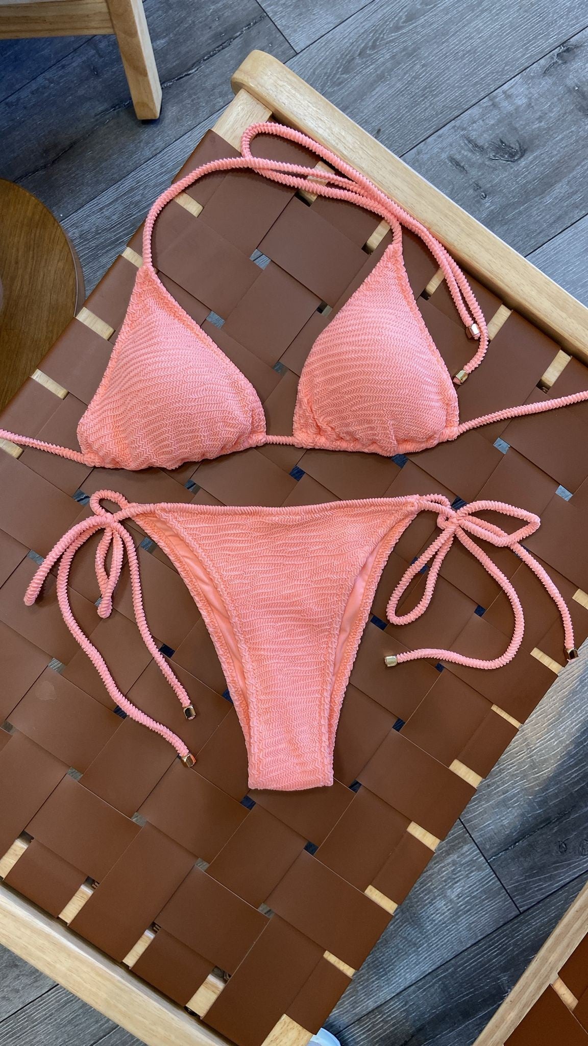 Endless Summer Coral Bikini Set