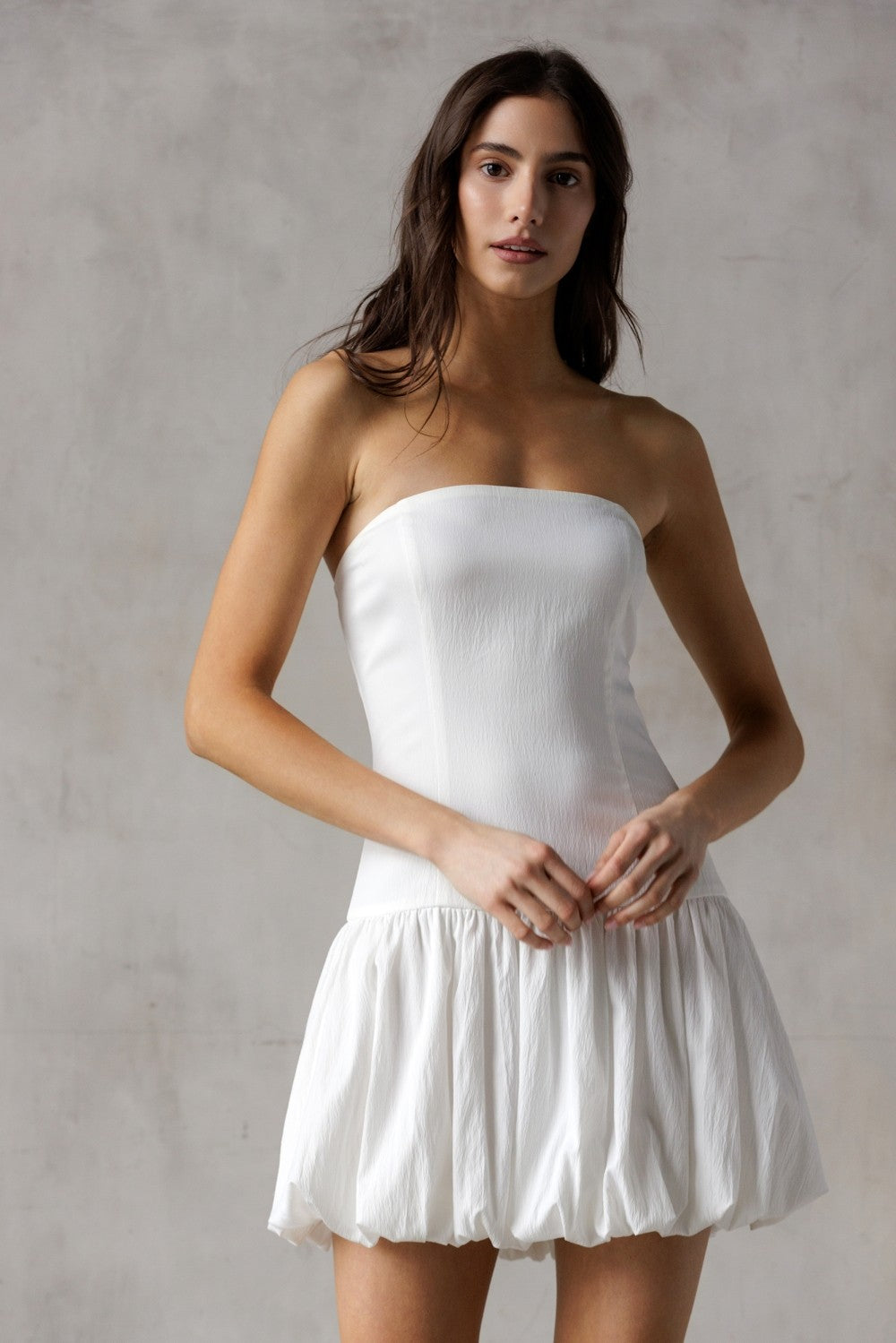 Strapless Mini Dress