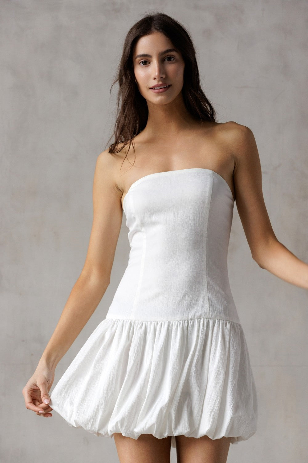 Strapless Mini Dress