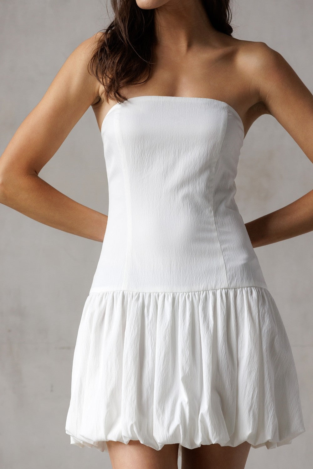 Strapless Mini Dress