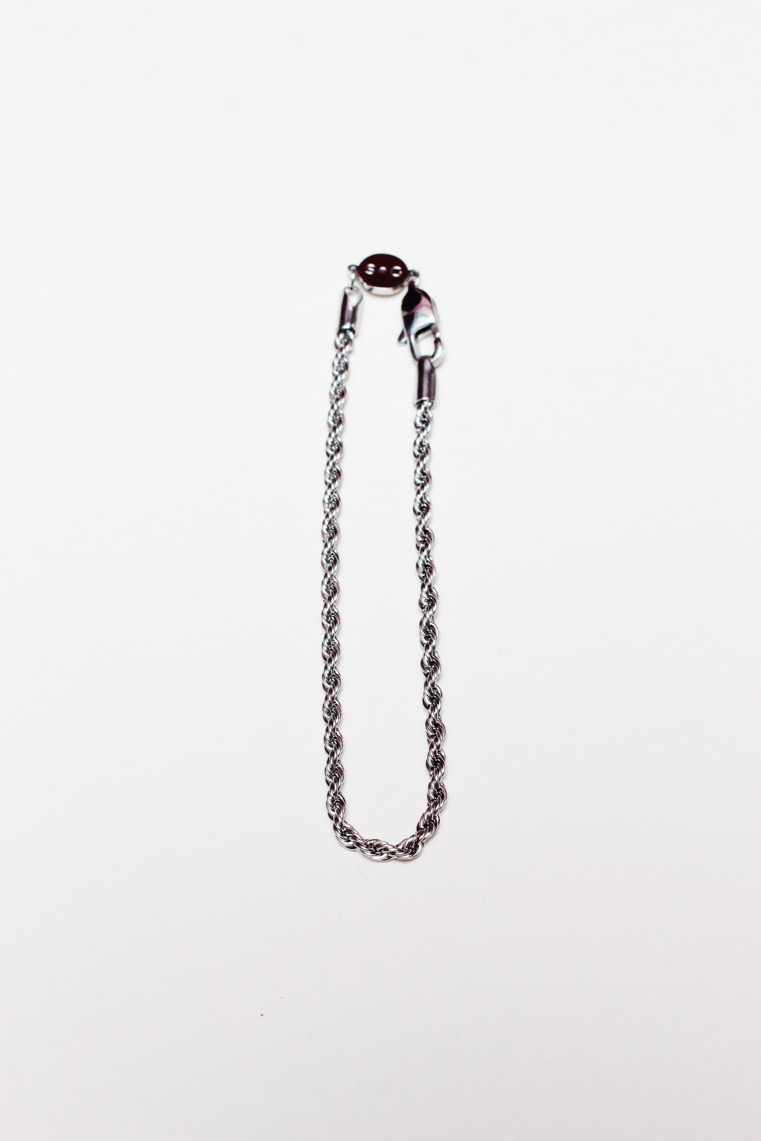 Salt & Grit Rope Bracelet - Silver