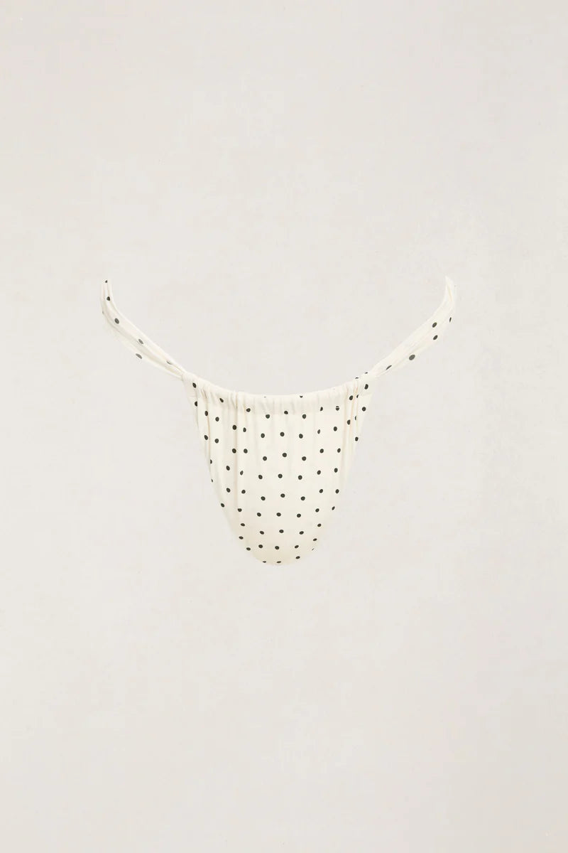 Polka Soft Side Itsy Pant Cream