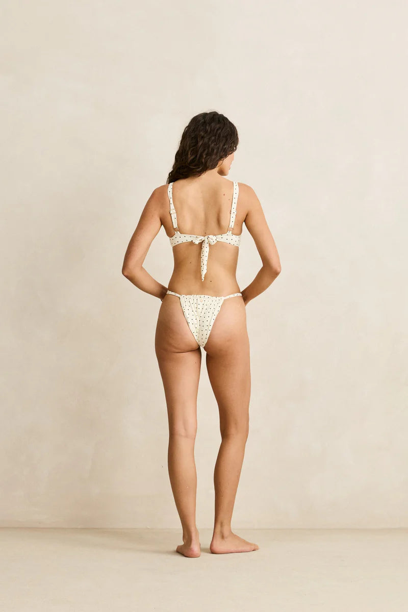 Polka Soft Side Itsy Pant Cream