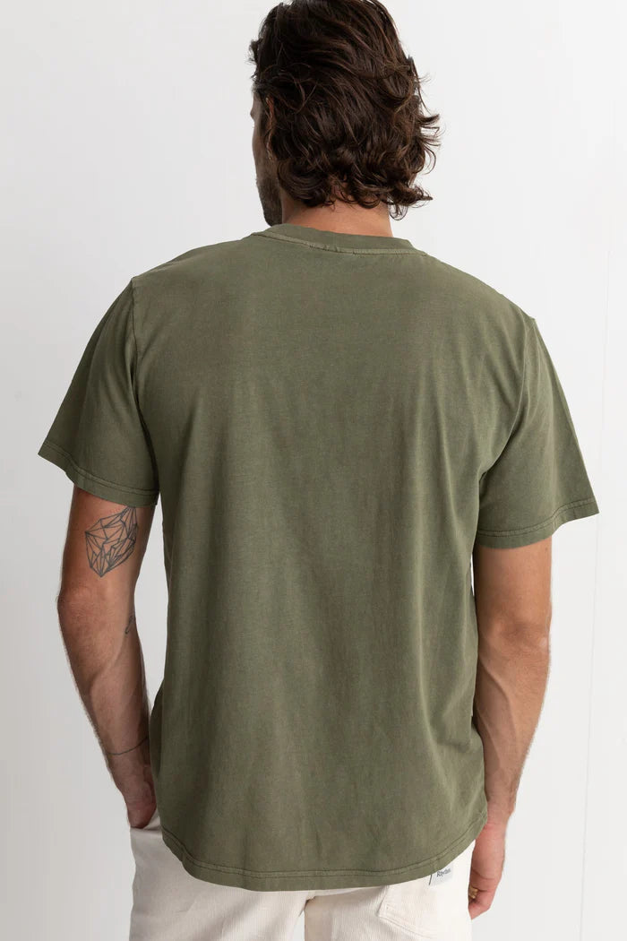 Rhythm Classic Vintage Tee Olive