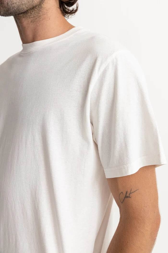 Rhythm Classic Vintage Tee White