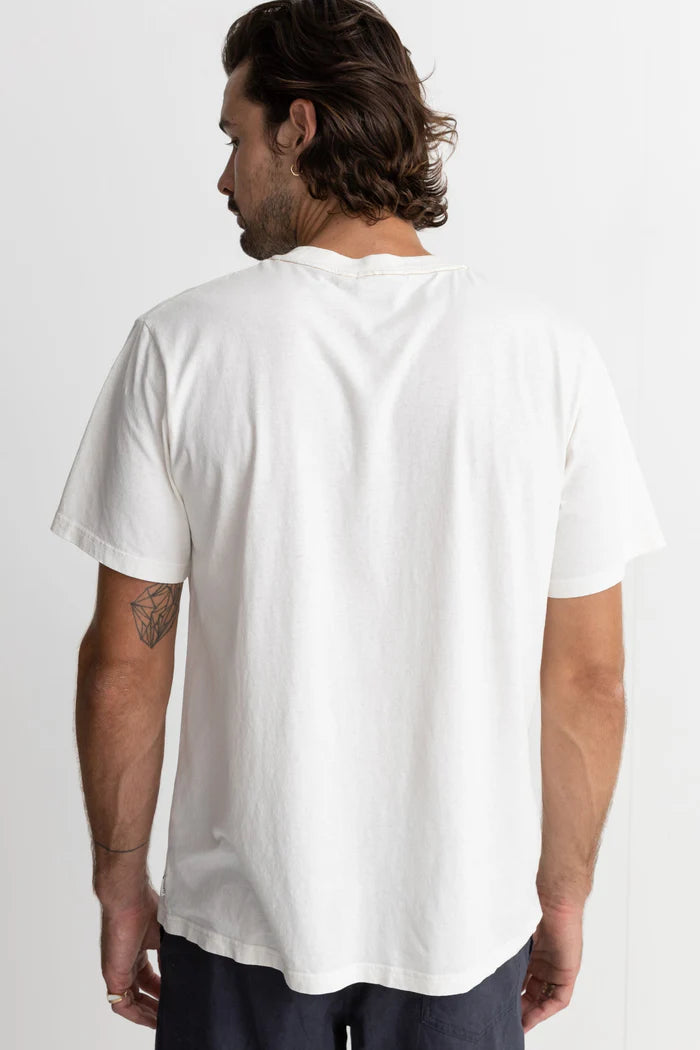 Rhythm Classic Vintage Tee White
