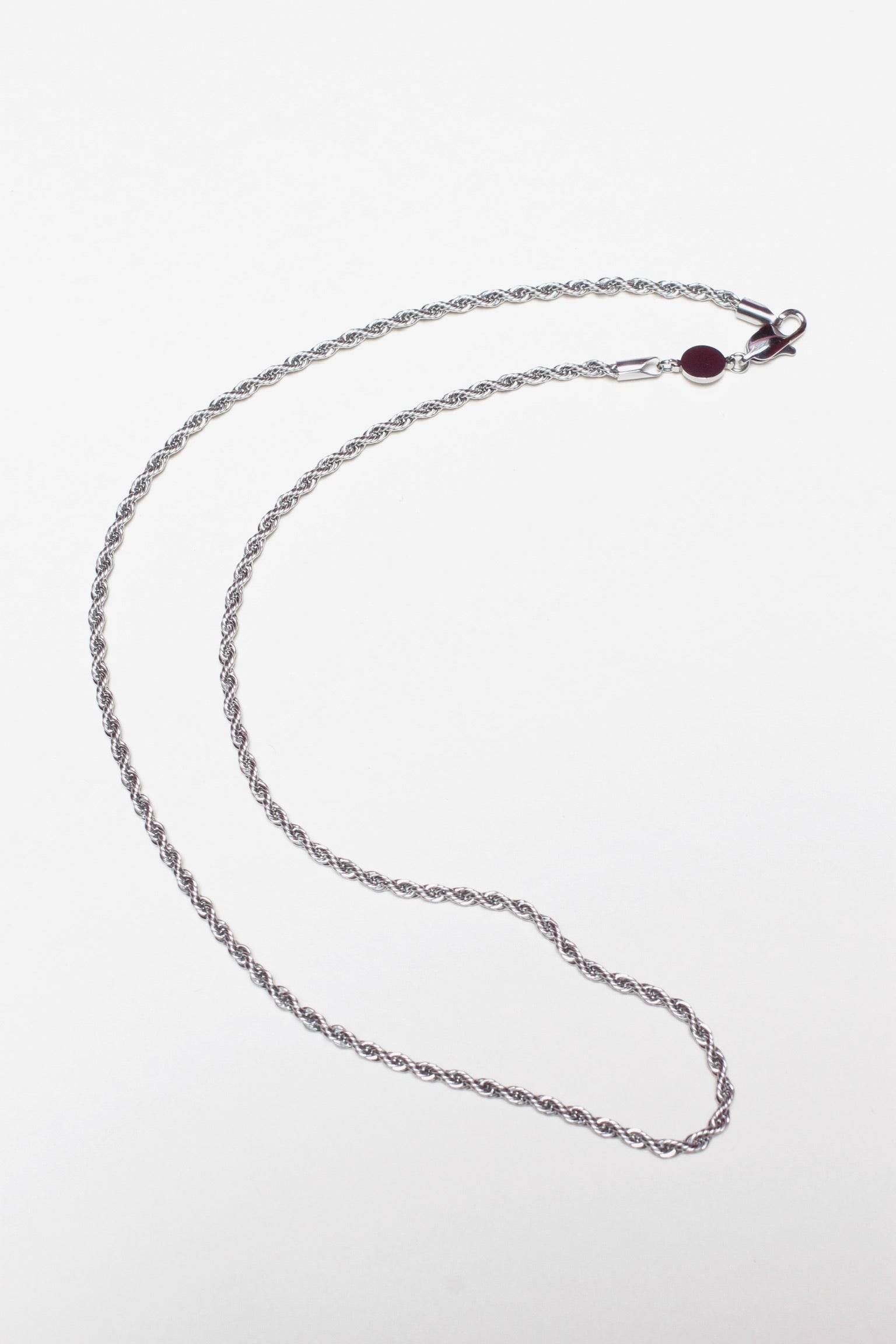 Salt & Grit Rope Chain - Silver