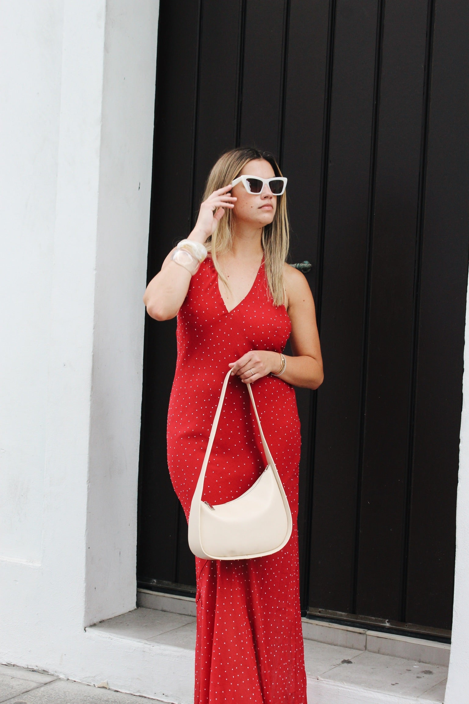 Willow Bone Recycled Vegan Shoulder Bag