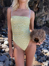 Horizon Scrunched Side One Piece Palm | Collective Request 