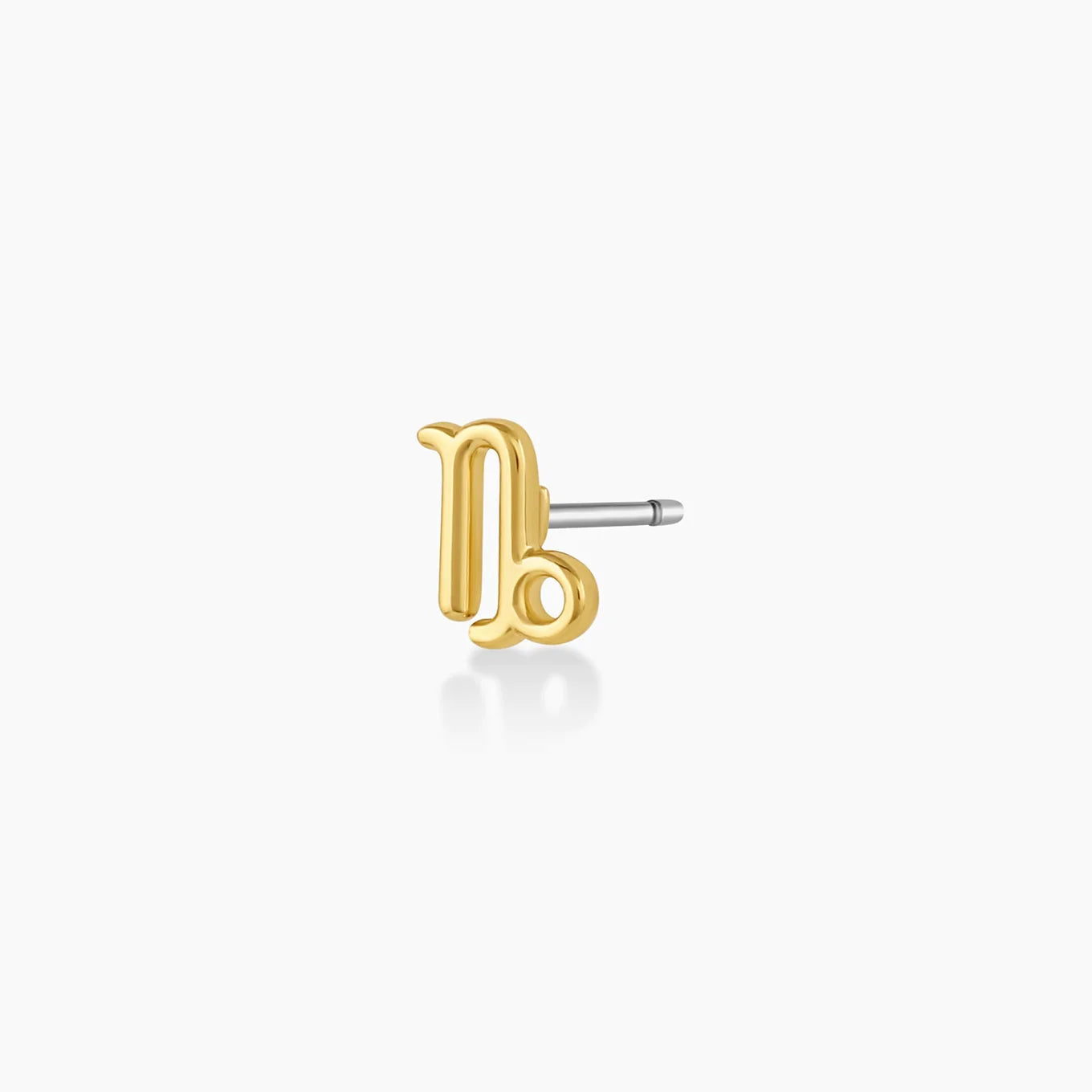 Zodiac Charm Stud - Capricorn