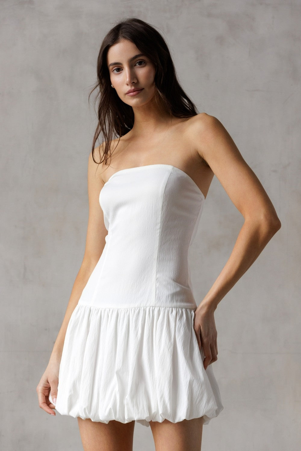 Strapless Mini Dress