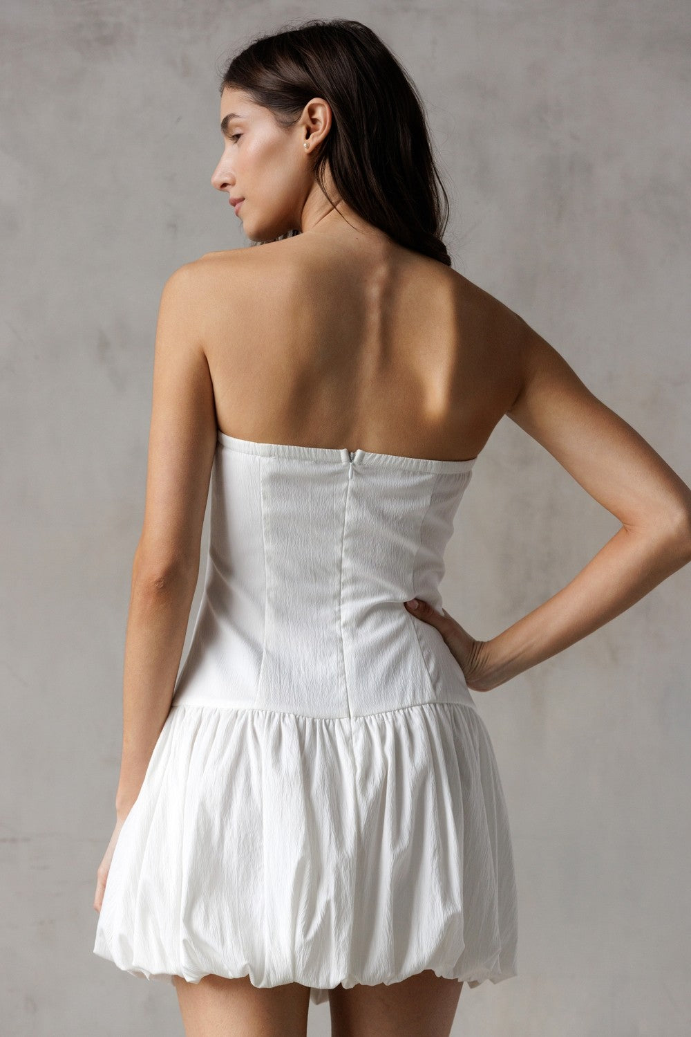 Strapless Mini Dress
