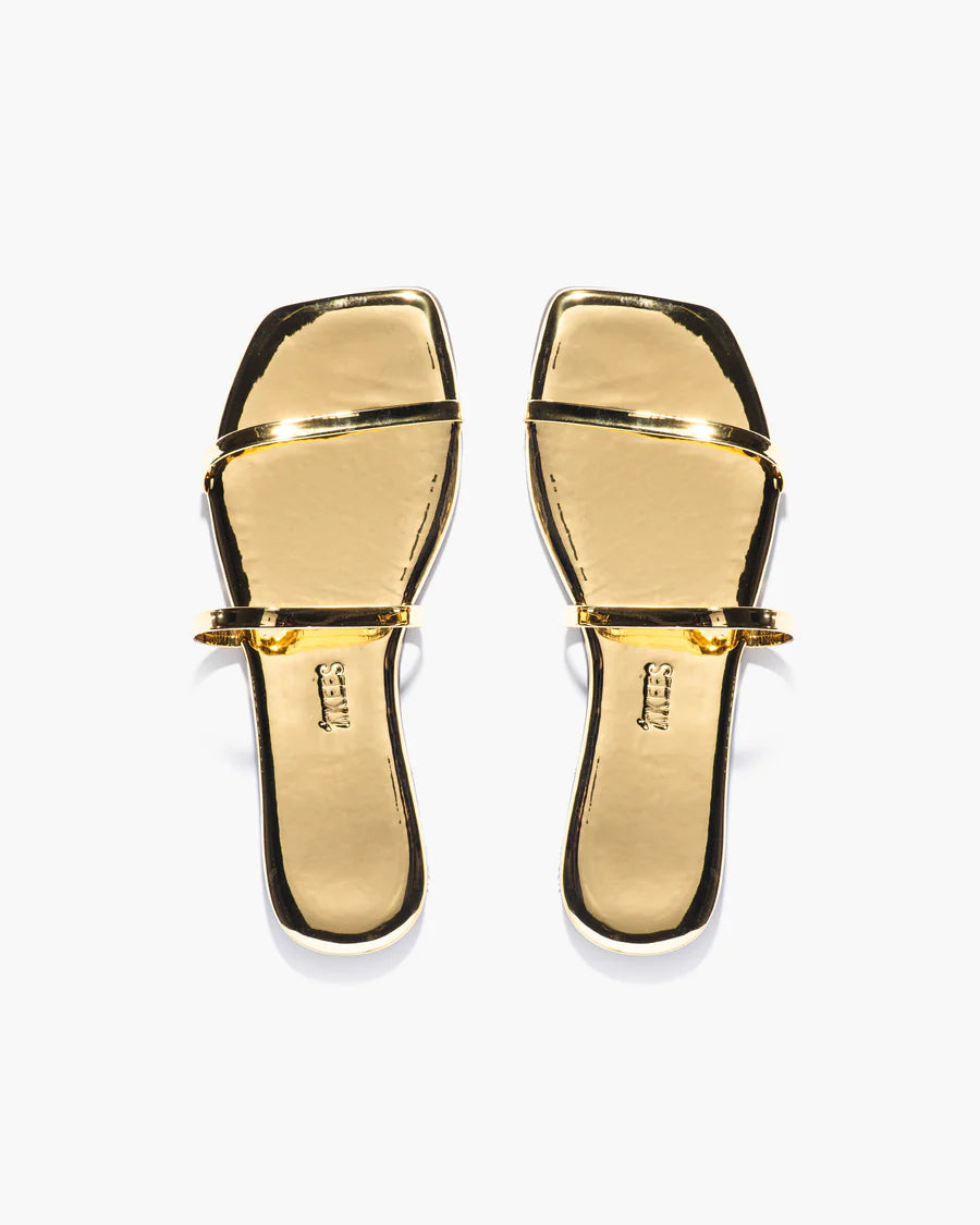 TKEES Square Toe Gemma Mirror Gold | Collective Request 