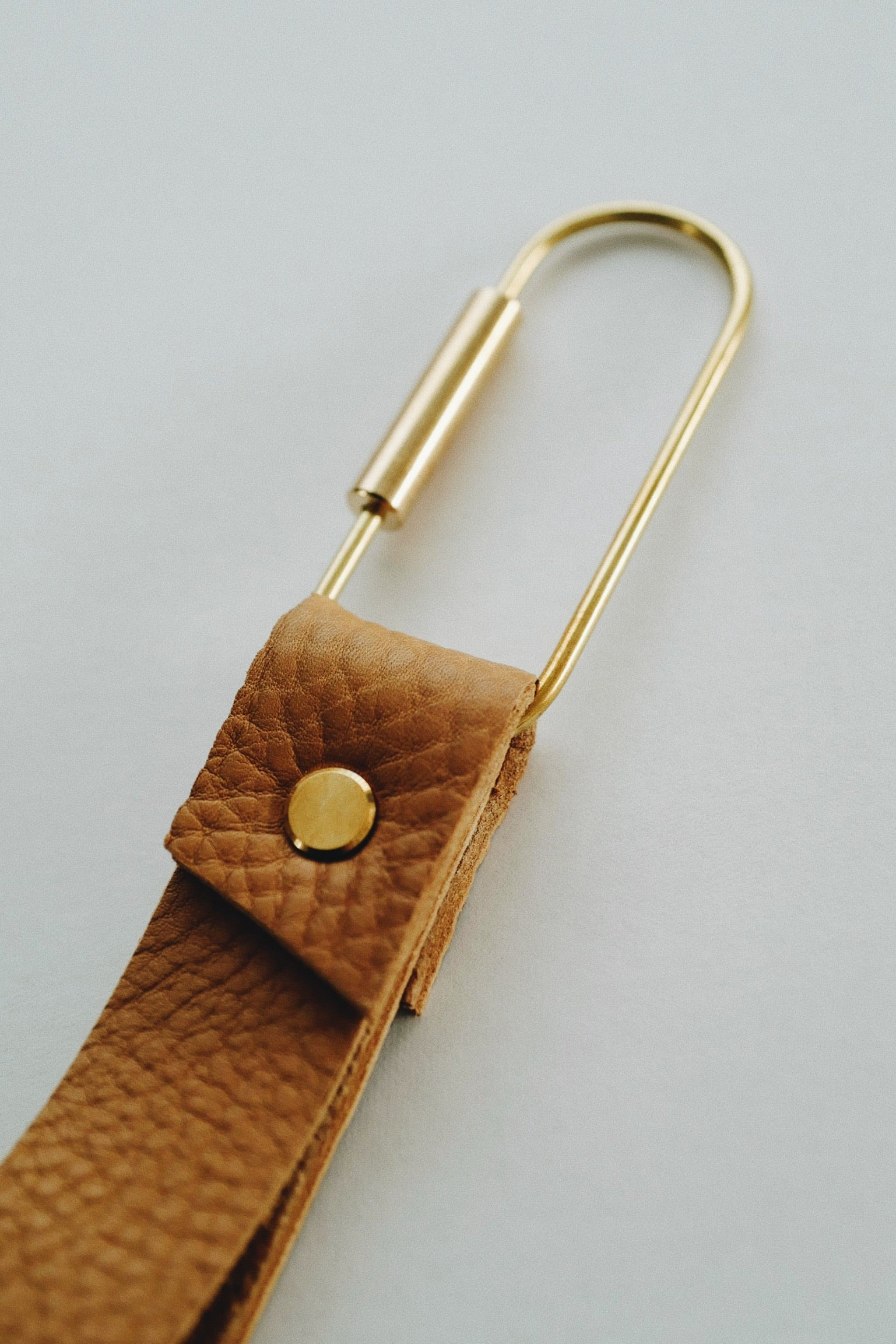 Light Brown Standard Keychain