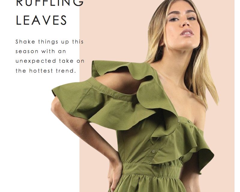 Collective Request: Fashion Trend-Ruffles 
