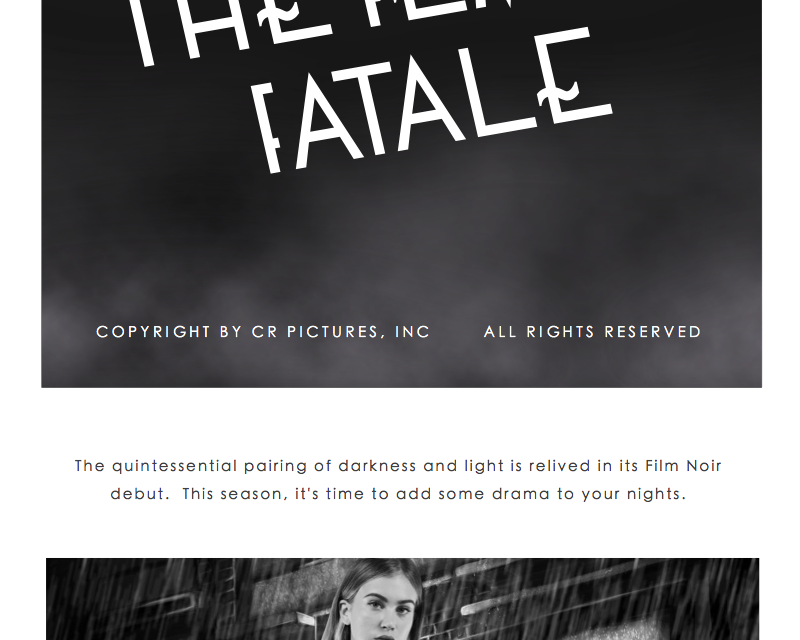 The femme fatale | Film Noir 