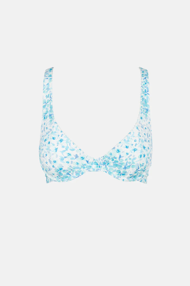 Rhythm Serenity Floral Panelled Underwire Top