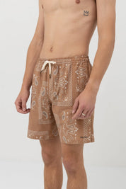 Rhythm Border Beach Short Cedar | Collective Request 