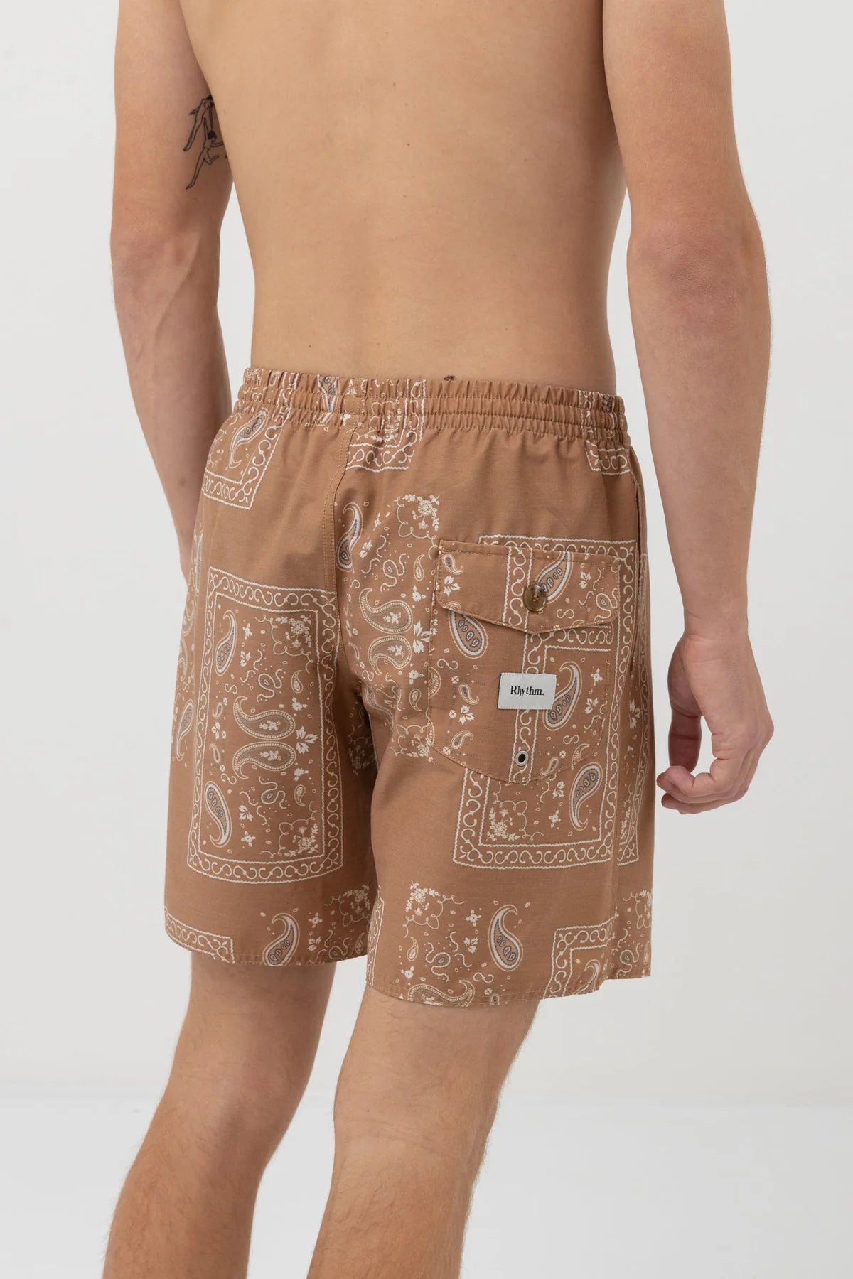 Rhythm Border Beach Short Cedar | Collective Request 