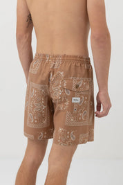 Rhythm Border Beach Short Cedar | Collective Request 