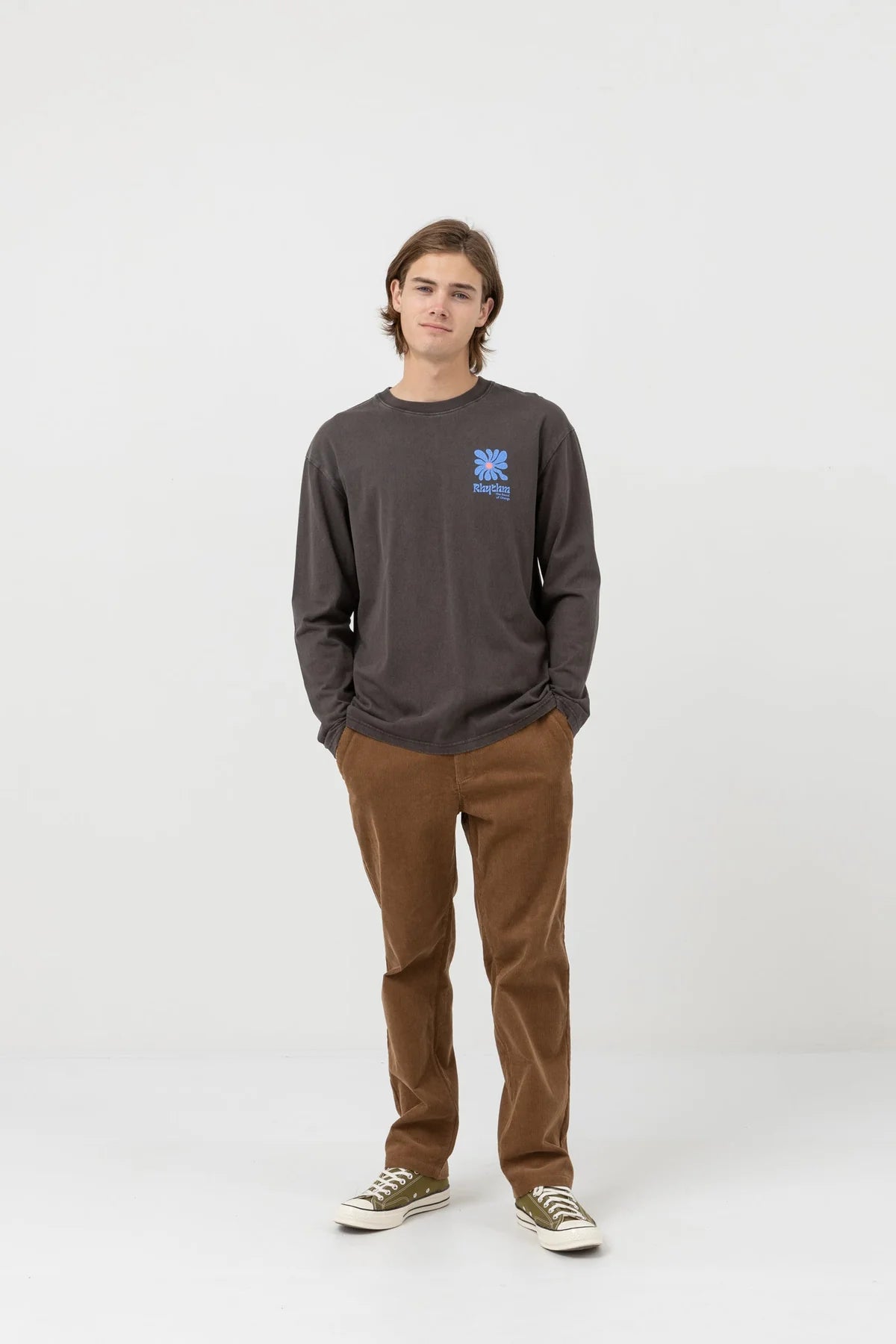 Iris Vintage Ls T Shirt Vintage Black