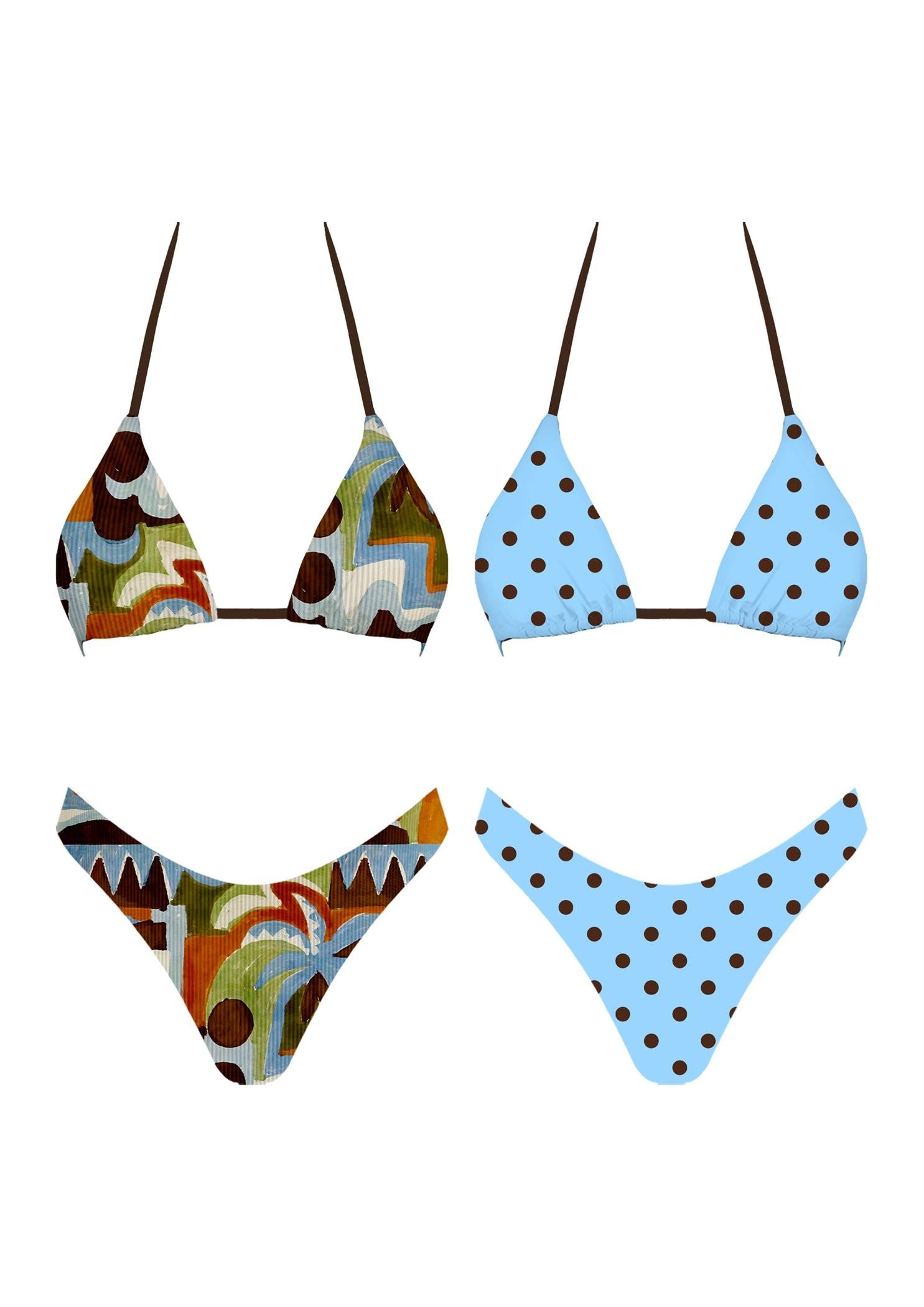 Jane Reversible Bikini Set