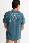 Lull Ss T-Shirt Vintage Teal | Men Collective