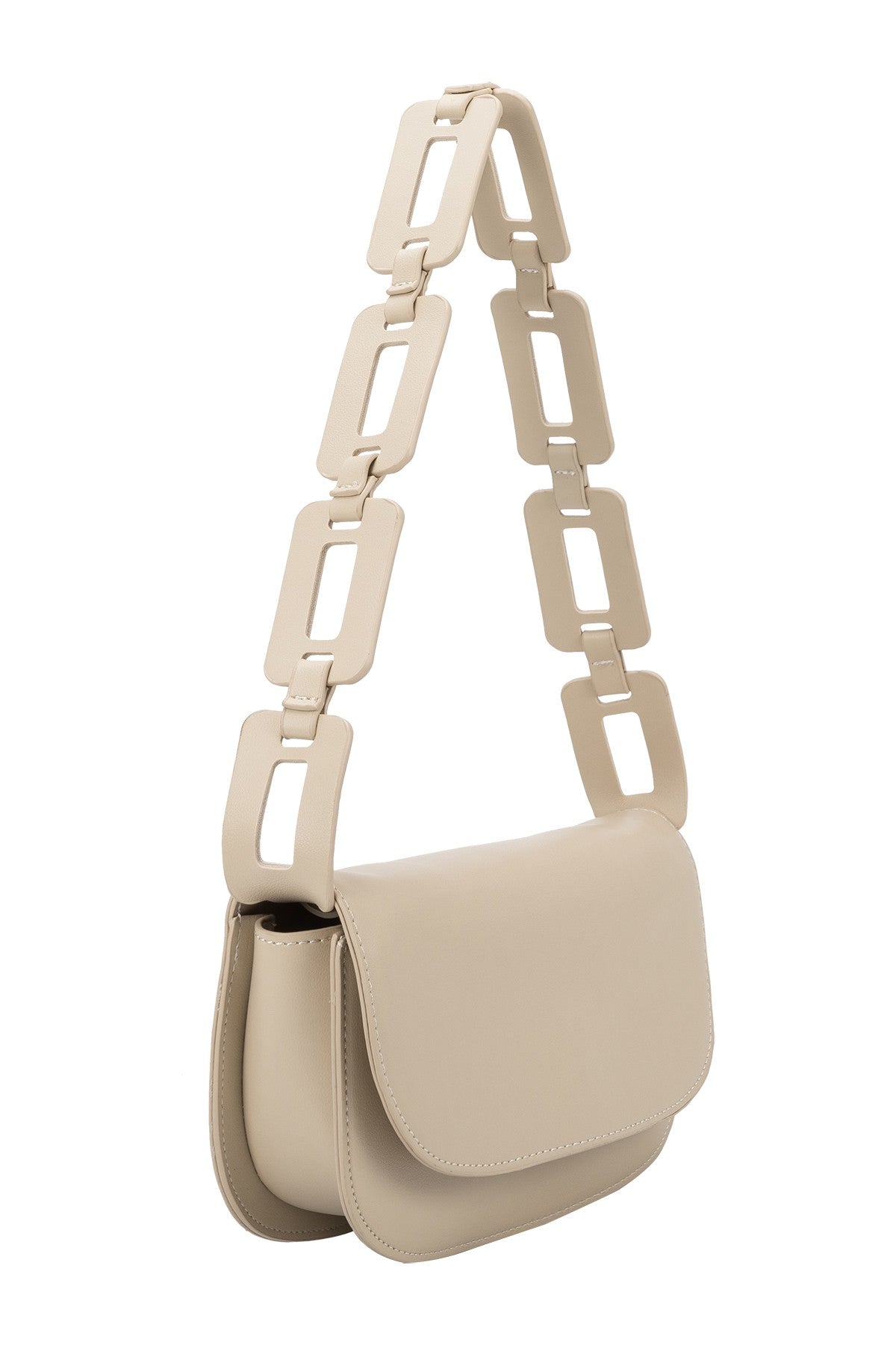 Inez Bone Recycled Vegan Shoulder Bag