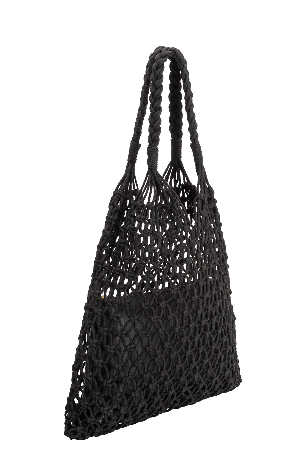 Izzy Black Medium Shoulder Bag | Collective Request 