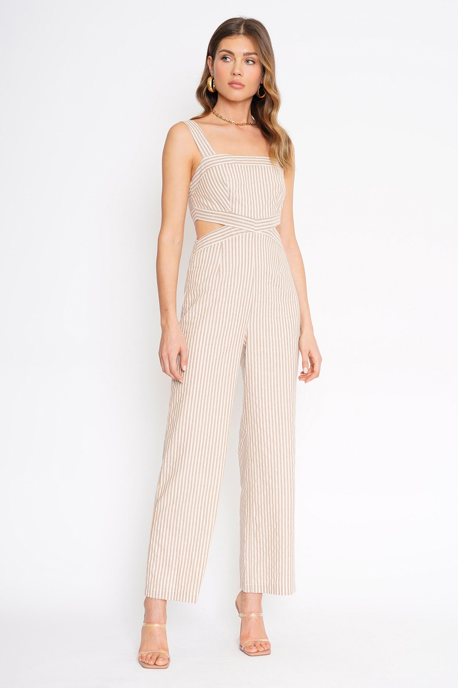 Sleeveless Cut Out Jumpsuit | Collective Request 