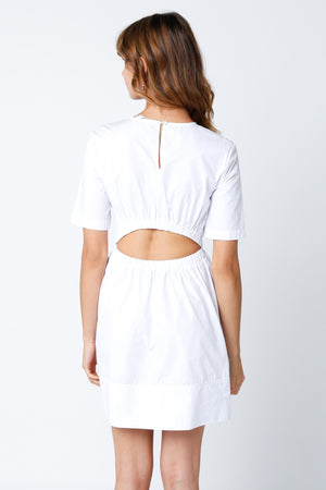 White Sonia Mini Dress | Collective Request 
