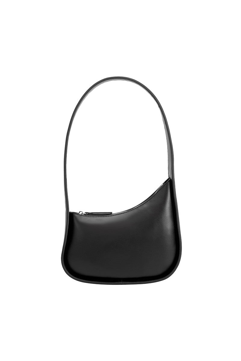 Willow Black Recycled Vegan Shoulder Bag | Collective Request 