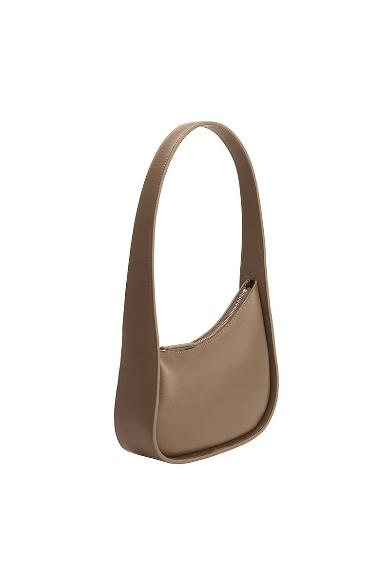 Willow Taupe Recycled Vegan Shoulder Bag