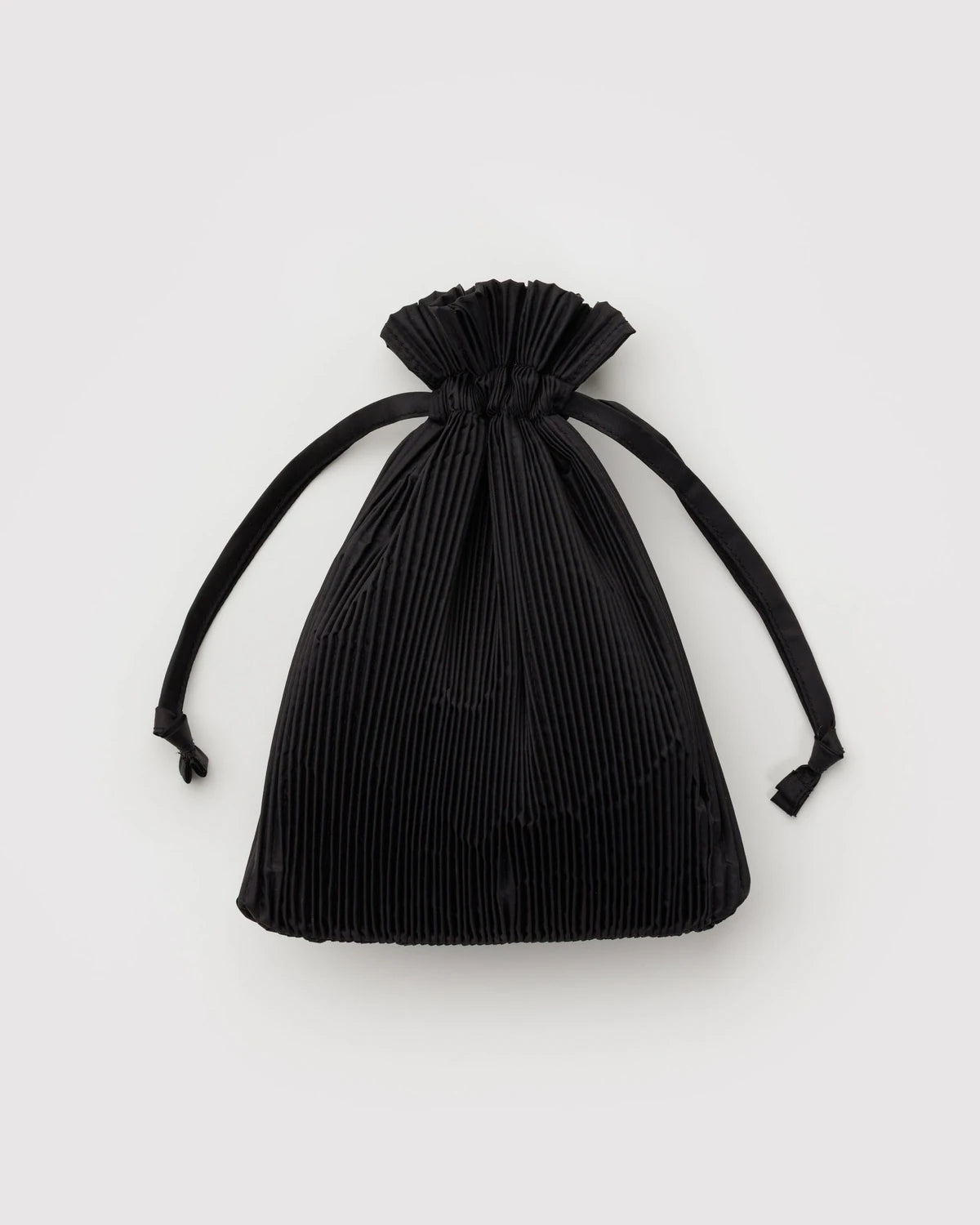 Pleated Baggu - Black