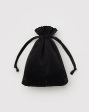 Pleated Baggu - Black