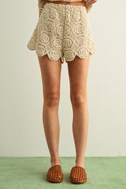 Crochet Knitted Shorts