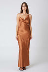 Nutmeg Maxi Dress with Low Back | Collective Request 
