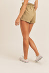 Paperboy Elastic Waistband Drawstring Shorts | Collective Request 