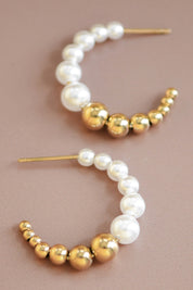 Pearl Hoops