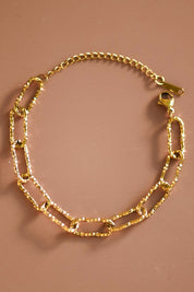Paperclip Chain Link Bracelet