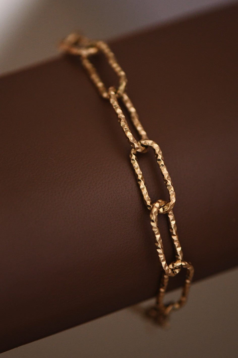 Paperclip Chain Link Bracelet