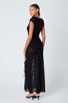 Black Lace See Through Maxi Dress | Collective Request 