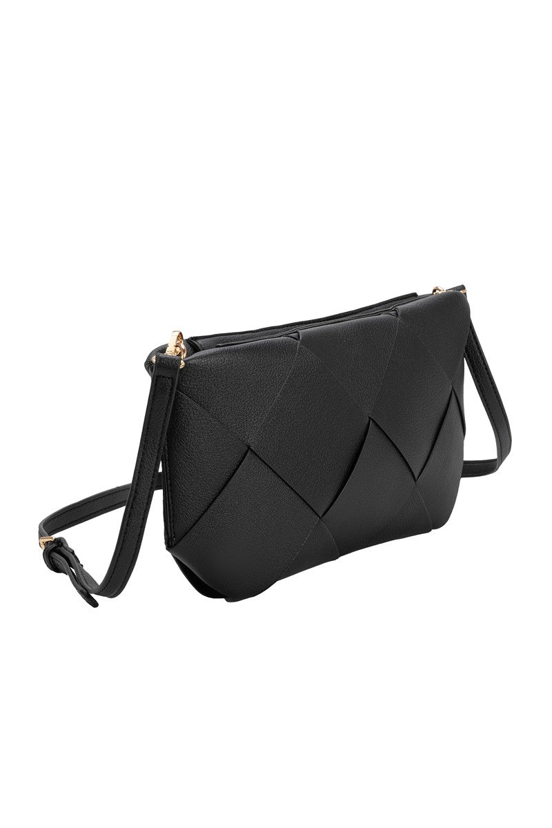 Connie Black Crossbody Bag | Collective Request 