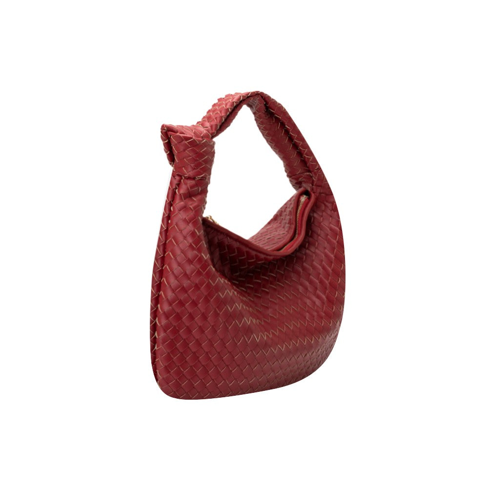 Drew Red-White Small Shoulder Bag | Collective Request 