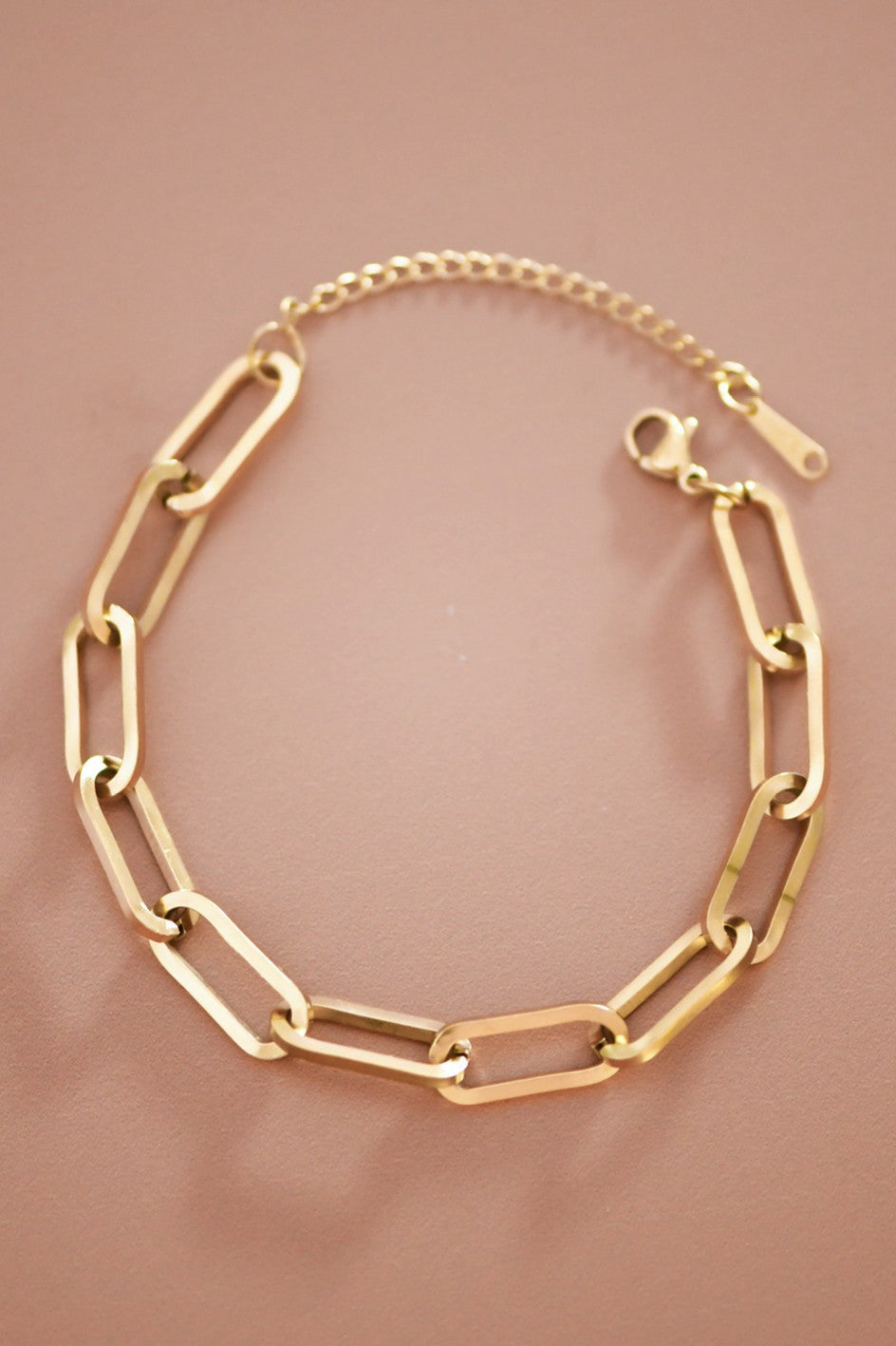 Paperclip Chain Bracelet