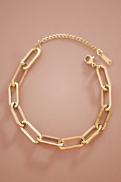 Paperclip Chain Bracelet